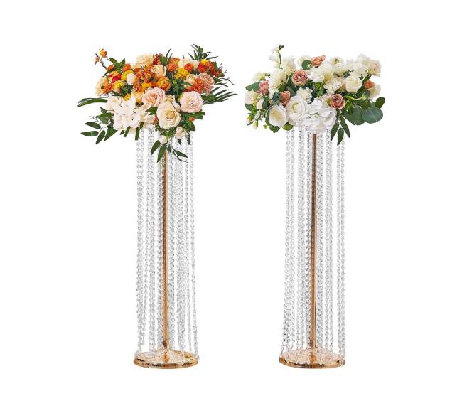 2 vnt 90cm aukščio vestuvinės gėlių stovai0