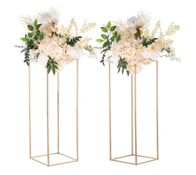 Vestuvių gėlių stovai, 80 cm aukščio (2 vnt.)0