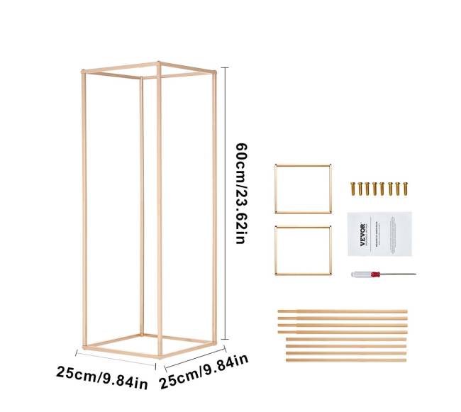Vestuvių gėlių stovai, 80 cm aukščio (2 vnt.)8