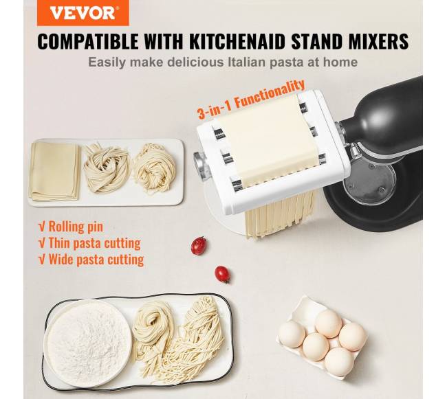 Virtuvės kombaino pasta gaminimo priedas1