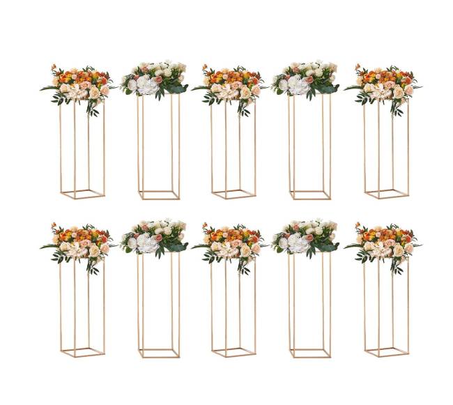 80cm aukštas vestuvių gėlių stovas0