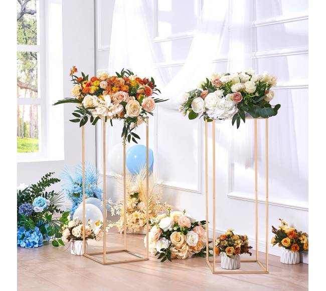 80cm aukštas vestuvių gėlių stovas7