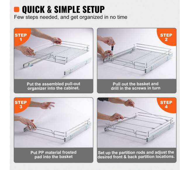 ištraukiami spintelės stalčiai iš chromuoto plieno4