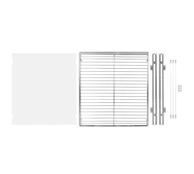 Ištraukiamas spintelių organizatorius iš chromuoto plieno7