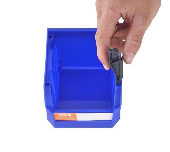 Plastikinės konteineriai daiktų laikymui, 24 vienetai9