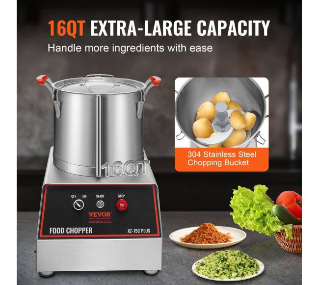 Maisto procesorius daržovių smulkintuvas 1400W2