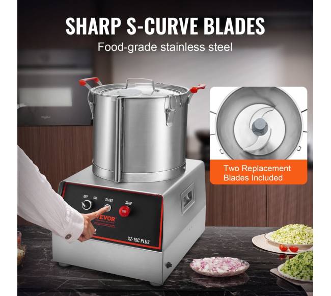 Maisto procesorius daržovių smulkintuvas 1400W4