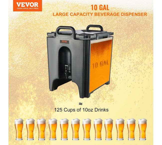 Terminis gėrimų dozatorius, 37,6 L1