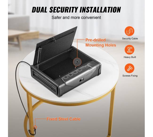 Pistolių seifas su biometriniu užraktu5