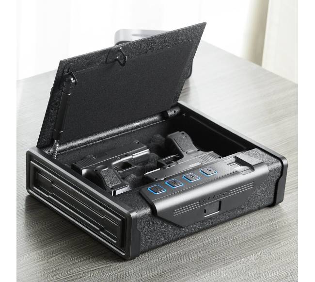 Pistolių seifas su biometriniu užraktu7