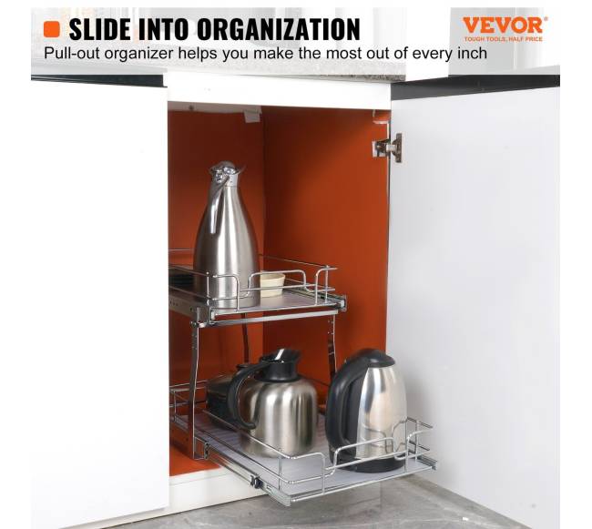 2 aukštų ištraukiamas spintelių organizatorius1