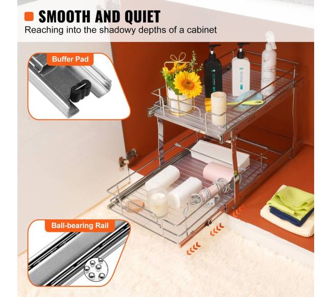 2 aukštų ištraukiamas spintelių organizatorius2