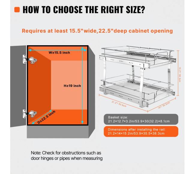 2 aukštų ištraukiamas spintelių organizatorius5