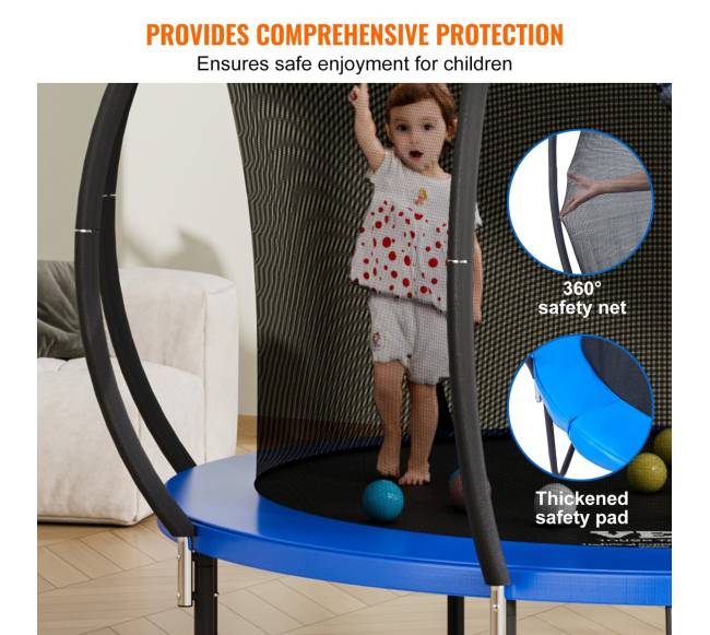 Lauko batutas su apsauginiu tinklu vaikams4