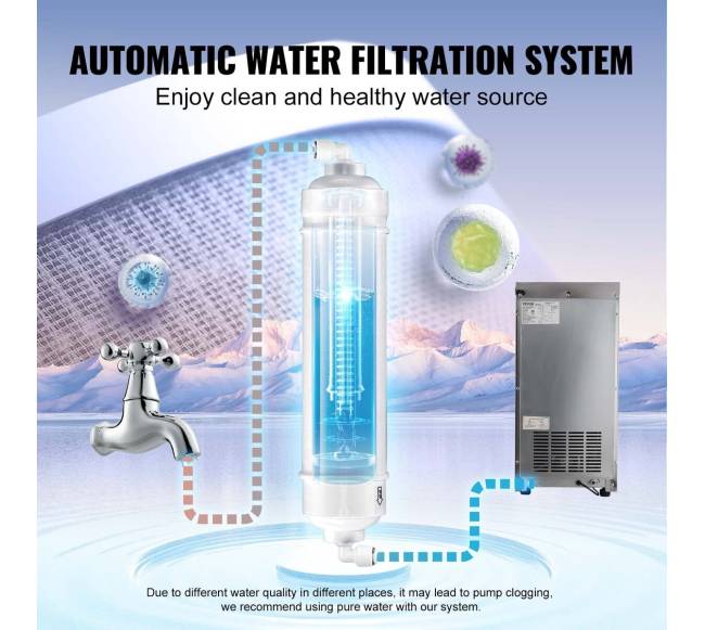 Komercinis ledo gamintojas laisvai pastatomas aparatas3