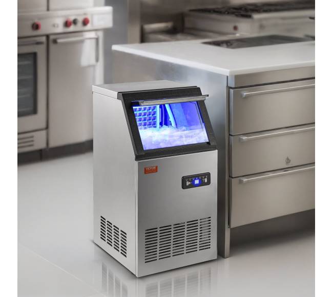 Komercinis ledo gamintojas laisvai pastatomas aparatas7