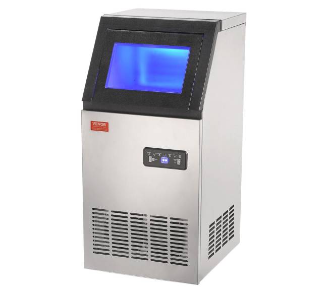 Komercinis ledo gamintojas laisvai pastatomas aparatas8