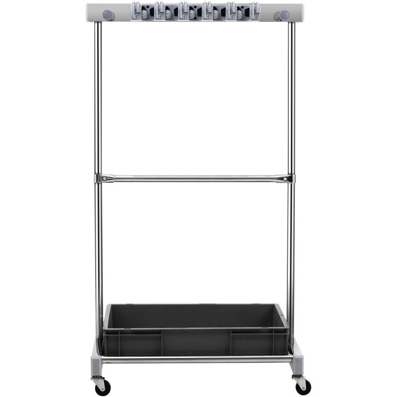 Sodo įrankių stovas su 10 vietų ir kabliais0