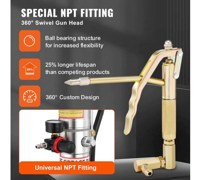 Oro tepalo pompa su vežimėliu 20L2