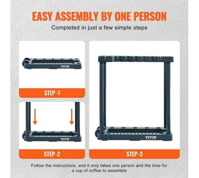 Sodo įrankių organizatorius su 10 lizdų4