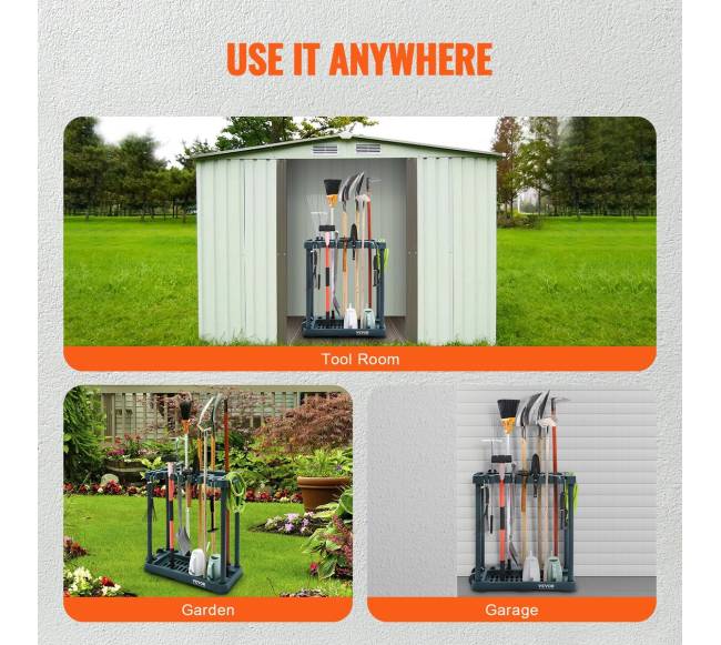 Sodo įrankių organizatorius su 10 lizdų5