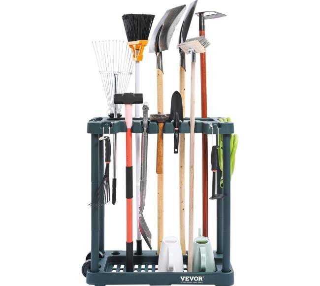 Sodo įrankių organizatorius su 10 lizdų10