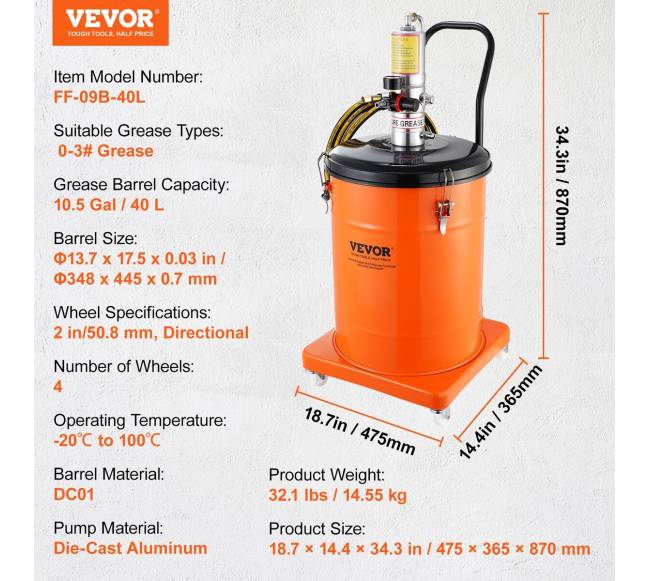 Oro tepalo pompa su vežimėliu6