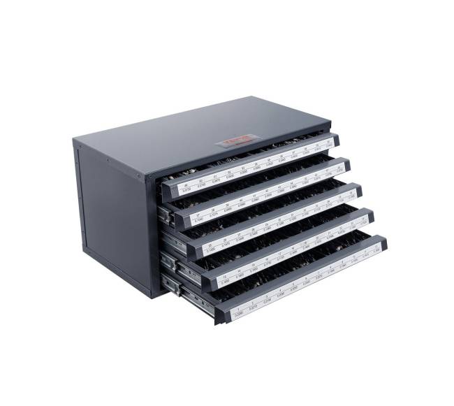 Grąžtų laikymo spintelė su stalčiais8