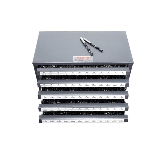 Grąžtų laikymo spintelė su stalčiais10