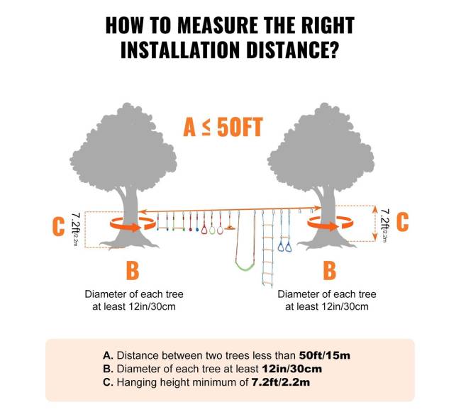 Nindzių kliūčių trasa vaikams lauke su 12 kliūčių4