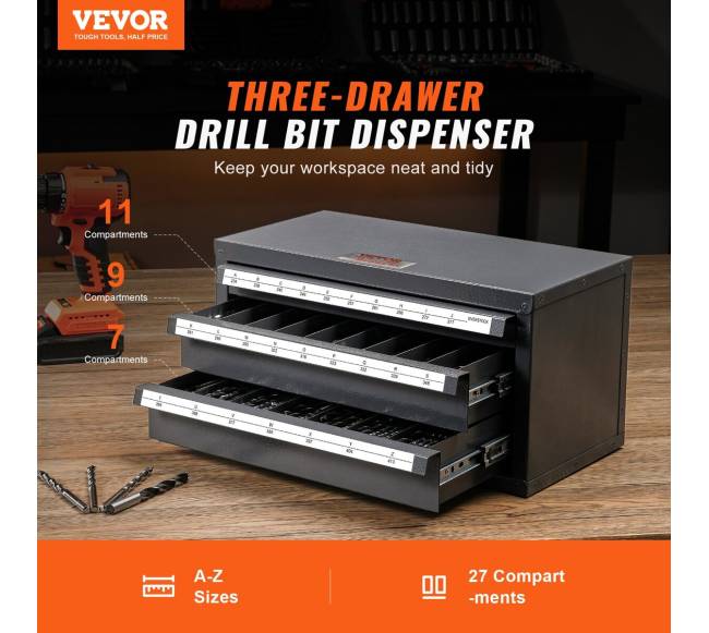 Trijų stalčių grąžtų dozavimo spintelė1