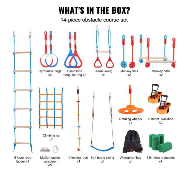 Ninja lenktynių kliūčių trasa vaikams5