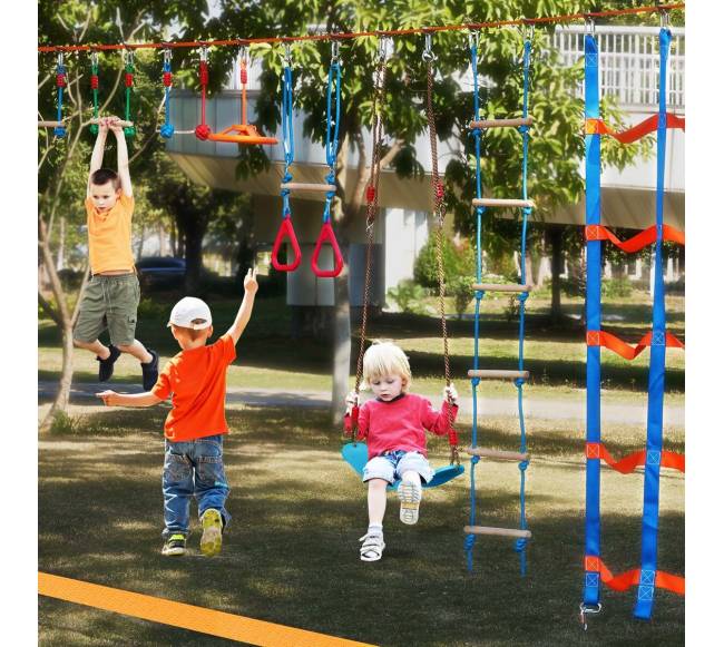 Ninja lenktynių kliūčių trasa vaikams7