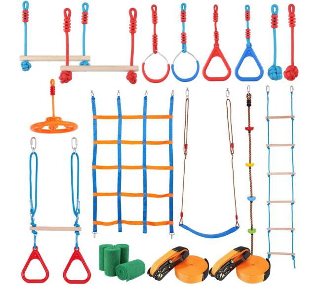 Ninja lenktynių kliūčių trasa vaikams8