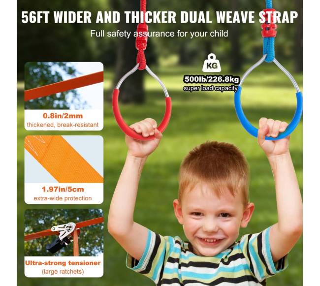 Nindzių kliūčių ruožas vaikams su slackline2