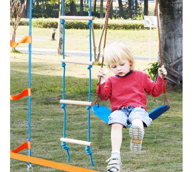 Nindzių kliūčių ruožas vaikams su slackline7