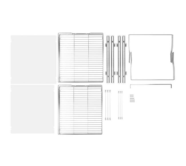 Dviejų lygių ištraukiamas spintos organizatorius7