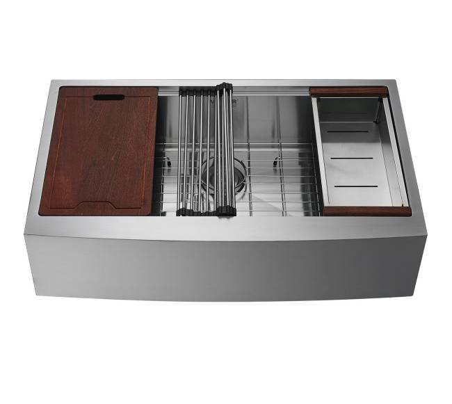 virtuvės kriauklė iš nerūdijančio plieno, 30 cm0