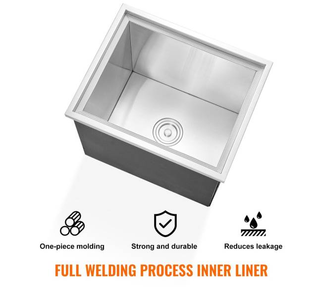 Įmontuojama ledo dėžė 21 x 17 x 18 cm3