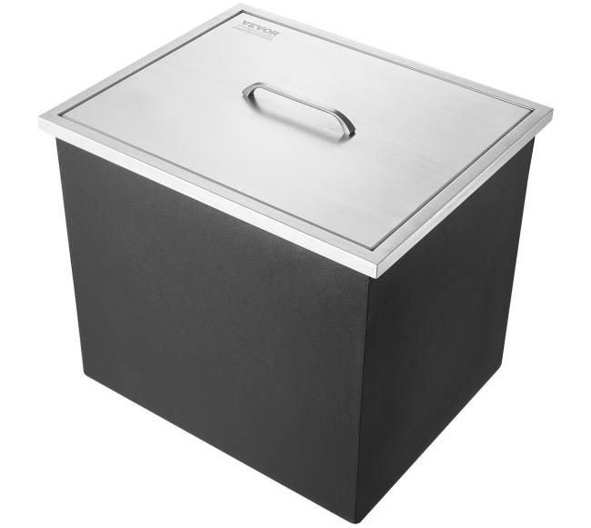 Įmontuojama ledo dėžė 21 x 17 x 18 cm8