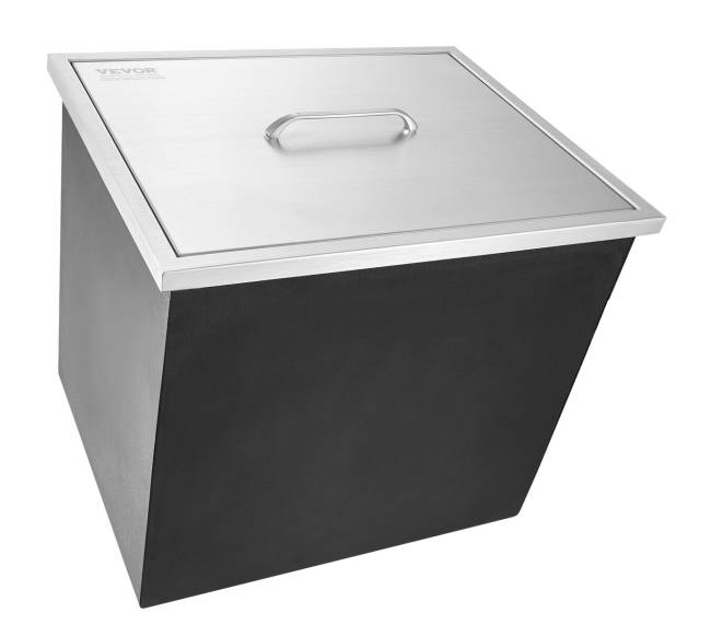 Įmontuojama ledo dėžė 21 x 17 x 18 cm9