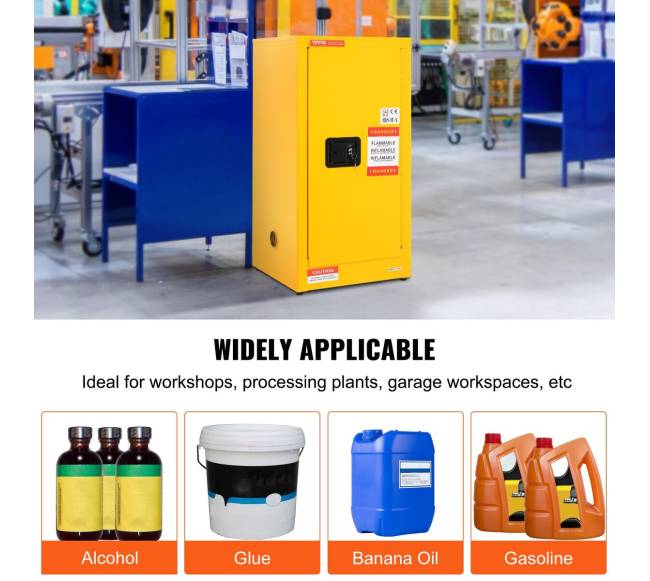 Gaisrinis apsaugos spintelė, 16 galonų6