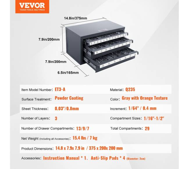 Grąžtų dėžutė su stalčiais6