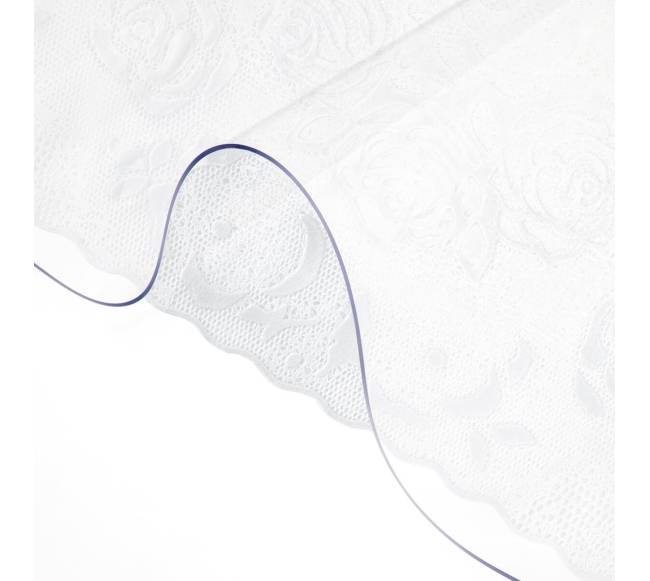 Skaidri apsauginė staltiesė 106 x 183 cm0