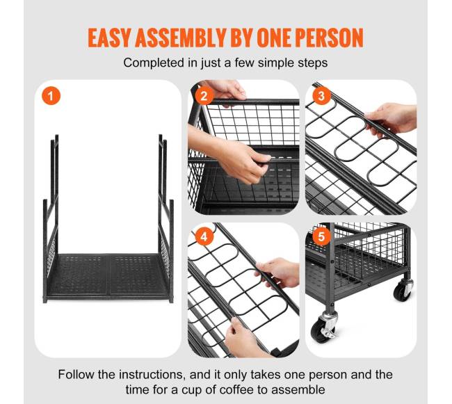 Sodo įrankių laikiklis su ratais ir kabliais4