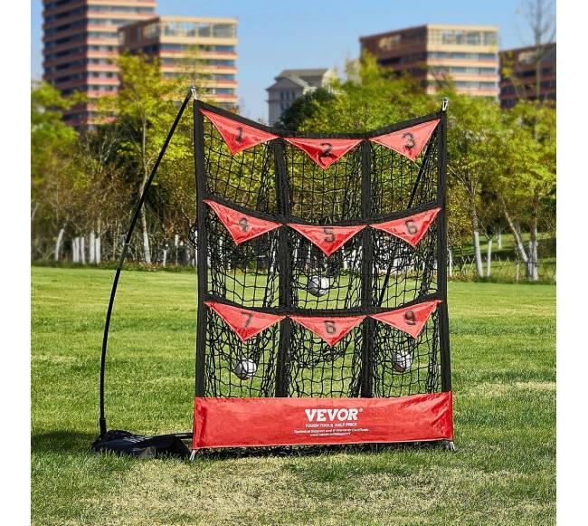 9 skylių beisbolo tinklas su krepšiu7