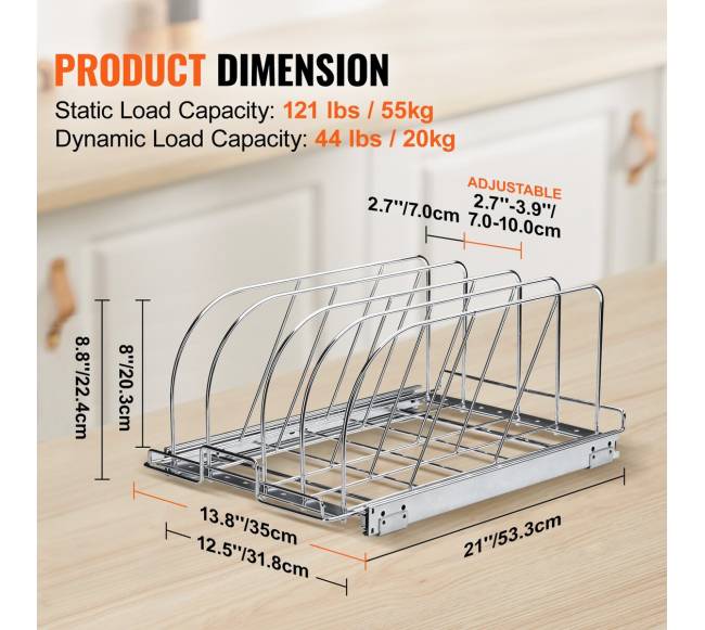 Puodų ir keptuvių laikiklis spintelėje2