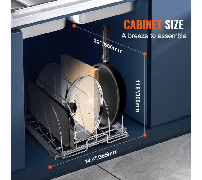 Puodų ir keptuvių laikiklis spintelėje3