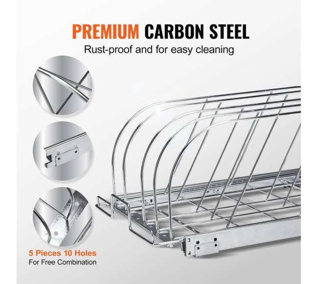 Puodų ir keptuvių laikiklis spintelėje5