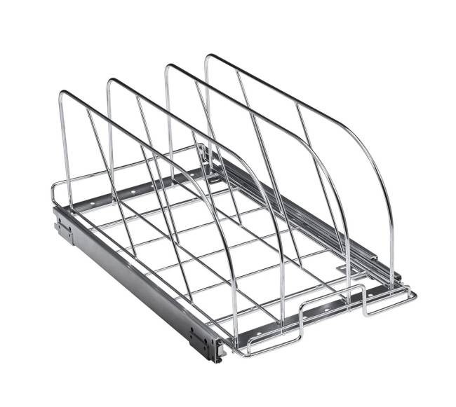 Puodų ir keptuvių stovas, ištraukiamas0